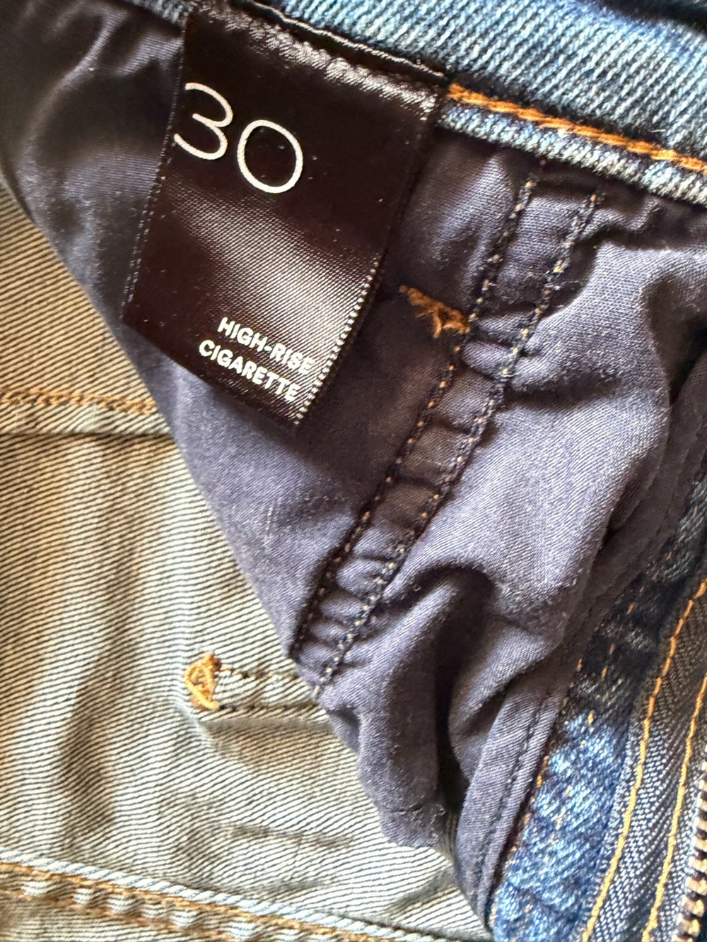 Anthropologie Pilcro Slim High Rise Cigarette Jeans Size 30 - Picture 9 of 11